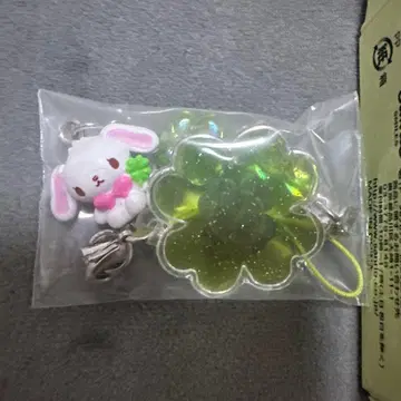 산리오 시크릿 클로버 스트랩 시로 우사 1개