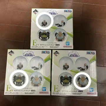 원피스 제일복권 그리는 미래 E상 세라핌 미니 피규어 3체 세트