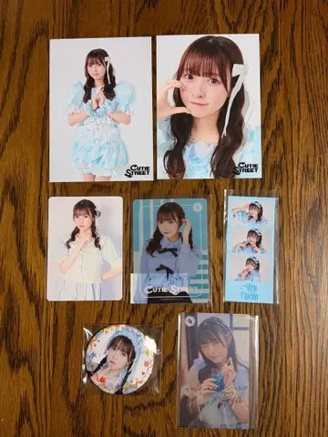 CUTIE STREET 우메다 미유 브로마이드 트레이딩 카드 복권