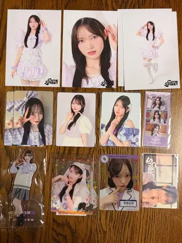 CUTIE STREET 마나베 나기사 브로마이드 트레이딩 카드 스키 복권