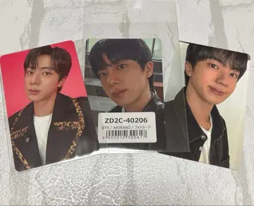 BTS 아리랑 weverse 럭키 드로우 유니버셜 특전 3장 세트