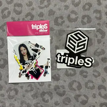 triplesS FAN Concert 플레이크 씰 세트 스티커