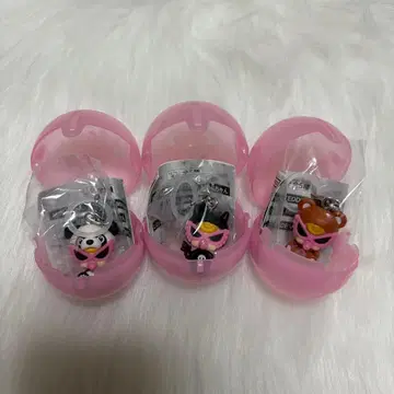 HYSTERIC MINI 가챠 메지루시 액세서리 점포 한정판 핑크 3종