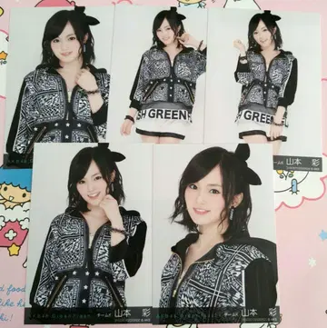 NMB48 야마모토 사야카 Green Flash 개인 브로마이드