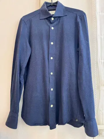 [ 새상품급 ] Finamore 피나모레 셔츠 사이즈 37