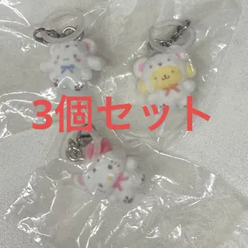 [ 새상품 ] 산리오 포근포근 스노우 메지루시 참