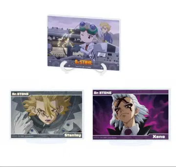 Dr.STONE 장면 사진 아크릴 스탠드 유년기 아크스타 스탠리 제노