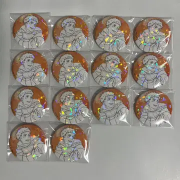 주술회전 일루미네이션 캔뱃지 이타도리 유우지 세트