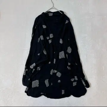 FUGA FUGA 후가후가 도트 무늬 상의 F 블랙 일본제