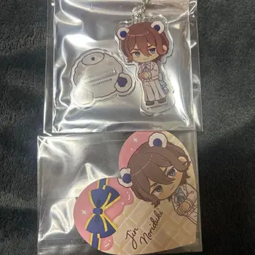 아모카페 호즈키 진 아크릴 키링 특전 세트