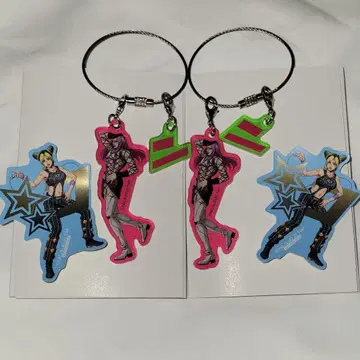 안나수이 & 키라 요시카게 마츠키요 코코카라 죠죠 아크릴 키링 & 스티커