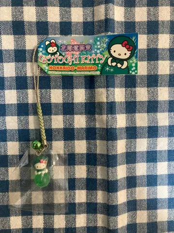 [ 홋카이도 한정 ] 지역 한정 키티 스트랩 마리모 버전 미사용 새상품