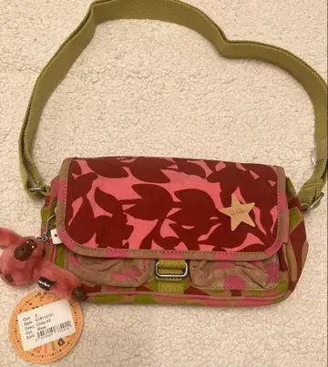 택 포함 새상품 키플링 숄더백 정품 레어 몽키 참