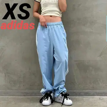 XS 아디다스 오리지널 트랙 팬츠 저지 adidas 스카이블루 파랑