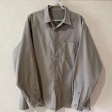 10YC 어반 박스 셔츠 XL Sage Beige