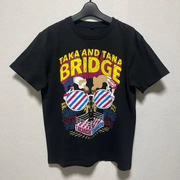 [미사용] 타나하시 히로시 x 타카하시 유 콜라보 티셔츠 사이즈 M