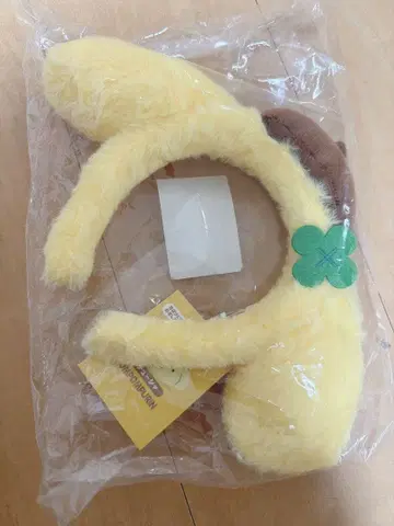 산리오 폼폼푸딩 머리띠 클로버