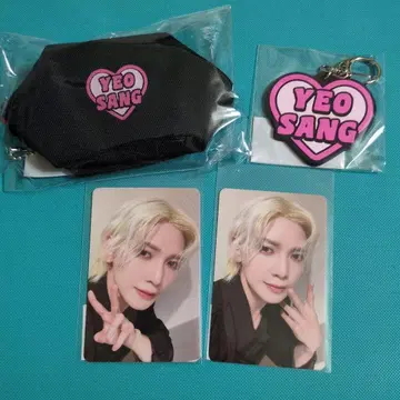 ATEEZ FC 복권 온라인 복권 여상 키링 트레이딩 카드 파우치