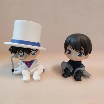 명탐정 코난 미니 피규어 세트 (괴도 키드, 모로후시 히로미츠)
