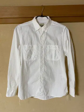 FOB FACTORY 화이트 긴팔 셔츠 F3379 사이즈 1