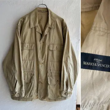 영국제 MARKS&SPENCER 사파리 자켓 St.michael
