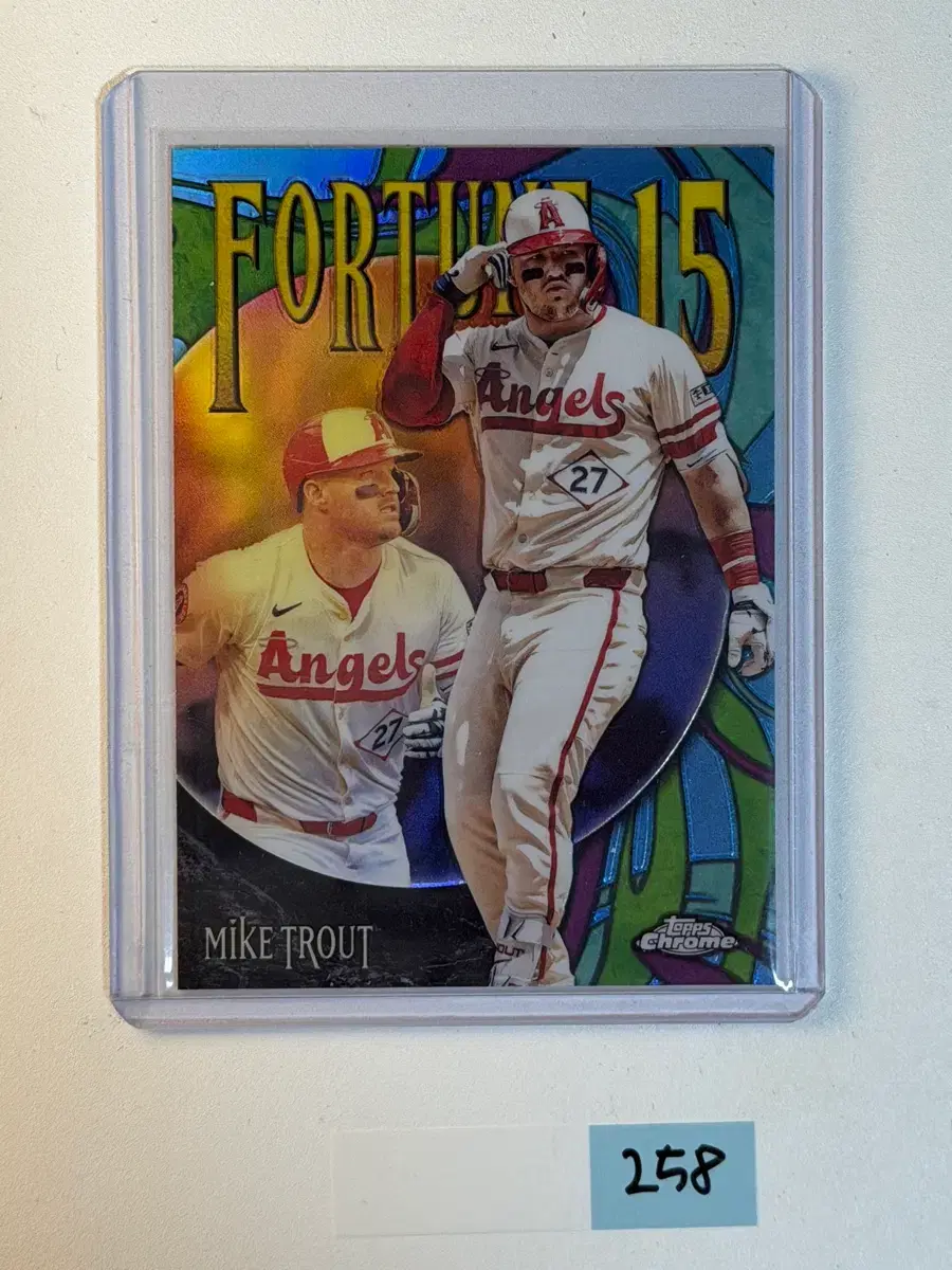 마이크 트라웃 Topps MLB 야구카드