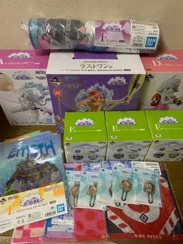 제일복권 원피스 그리는 미래 라스트 원 외 세트