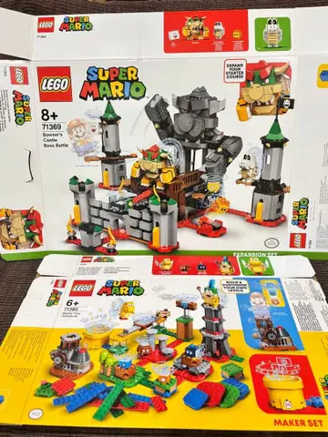 LEGO 레고 마리오 스타터 쿠파 성 코스 마스터 3세트 묶음 판매