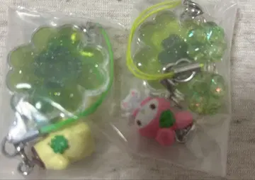 산리오 시크릿 클로버 스트랩 폼폼푸딩 마이멜로디 2세트