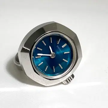 새상품급 CITIZEN 링 워치 수동 와인딩 기계식 반지 시계 빈티지