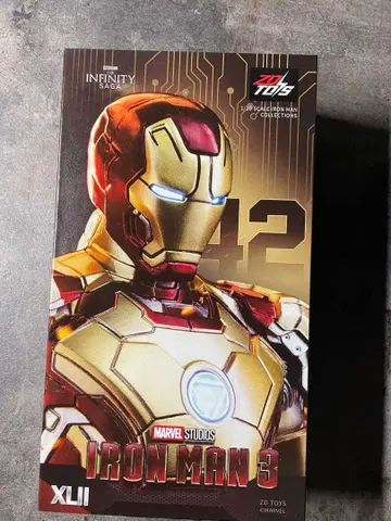ZD TOYS MARVEL 아이언맨 3 Mark 42 피규어