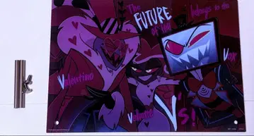 해즈빈 호텔 제일복권 아크릴 플레이트 V 복스