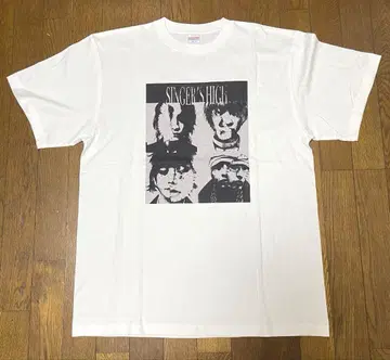 미착용 싱어즈하이 T셔츠 Sunburst XL 화이트