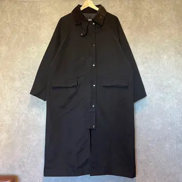 아즈노우아즈 코트 롱 코트 바버