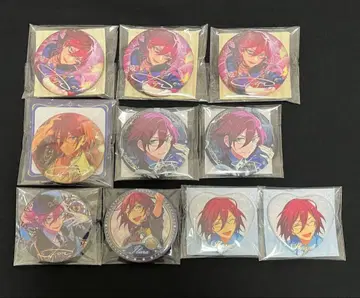 앙스타 사에구사 이바라 캔뱃지 묶음 판매 번영의 꿈 기념 화이트 수트