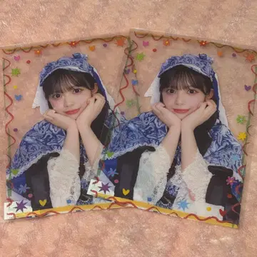 CUTIE STREET 마스다 아야노 스키복권 E상 클리어 포스터