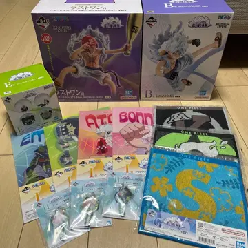 제일복권 원피스 그려나갈 미래 라스트원상 B상 루피 피규어 세트 외