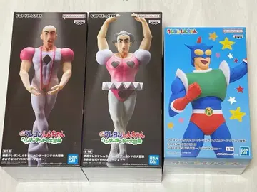 짱구는 못말려 피규어 3종 세트 마카오 조마 액션 가면