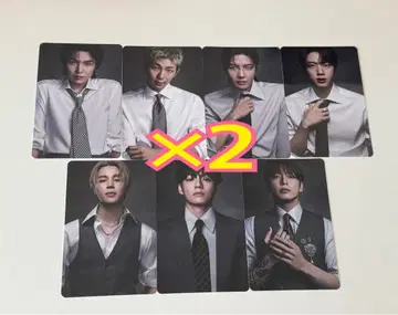 BTS ARIRANG 일본 매장 특전 트레이딩 카드 7종 컴프 x 2