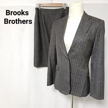 브룩스브라더스 스커트 수트 셋업 핀스트라이프 7AR