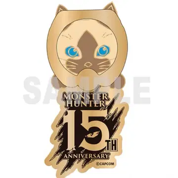 몬스터 헌터 15주년 스마트폰 링 아이루 Ver 새상품 미개봉