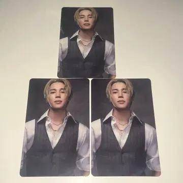 BTS ARIRANG 타워 레코드 특전 트레이딩 카드 지민 3장