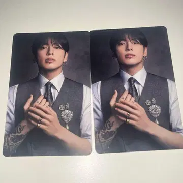 BTS ARIRANG 타워 레코드 특전 트레이딩 카드 정국 2장