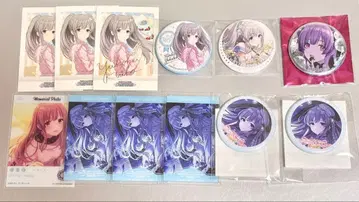 샤니마스 유타니 키리코 캔뱃지 아쿠카 에모카 요미우리랜드 이차원 가합전