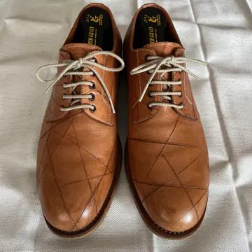 SCOTCH GRAIN 브라운 드레스 슈즈