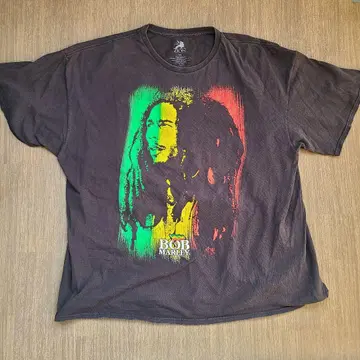 [ 레어 3XL 오버 사이즈 ] ZION x 밥 말리 x 티셔츠