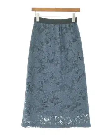 le coeur blanc 롱 맥시 길이 스커트 여성용