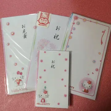 헬로키티 축하 봉투 세트