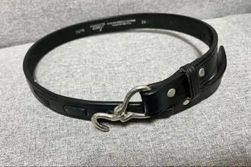 TORY 잉글리시 브라이들 레더 벨트 28 다크 브라운 보르도 계열