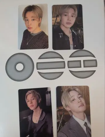 BTS ARIRANG 위버스 지민 트레이딩 카드 4장